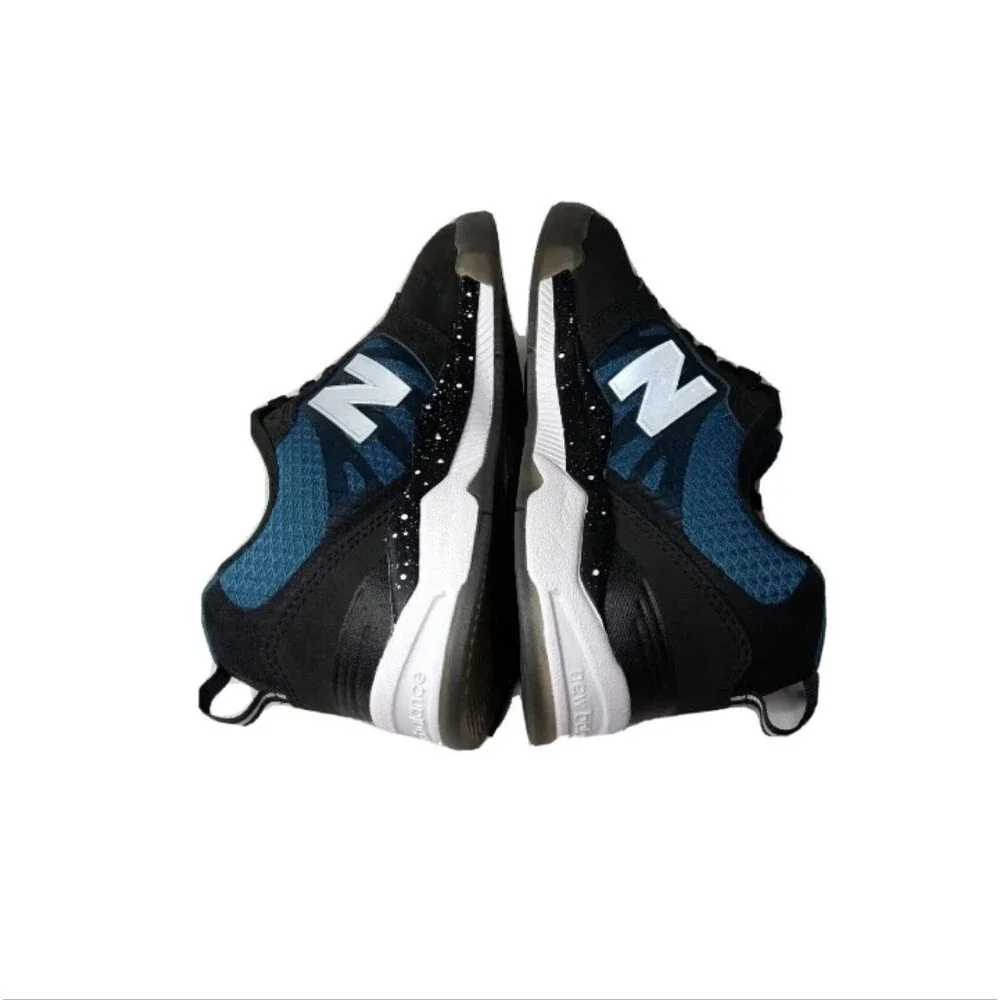 New Balance 868 Men's Numeric Shoes  Size 7.5 D Black & Blue